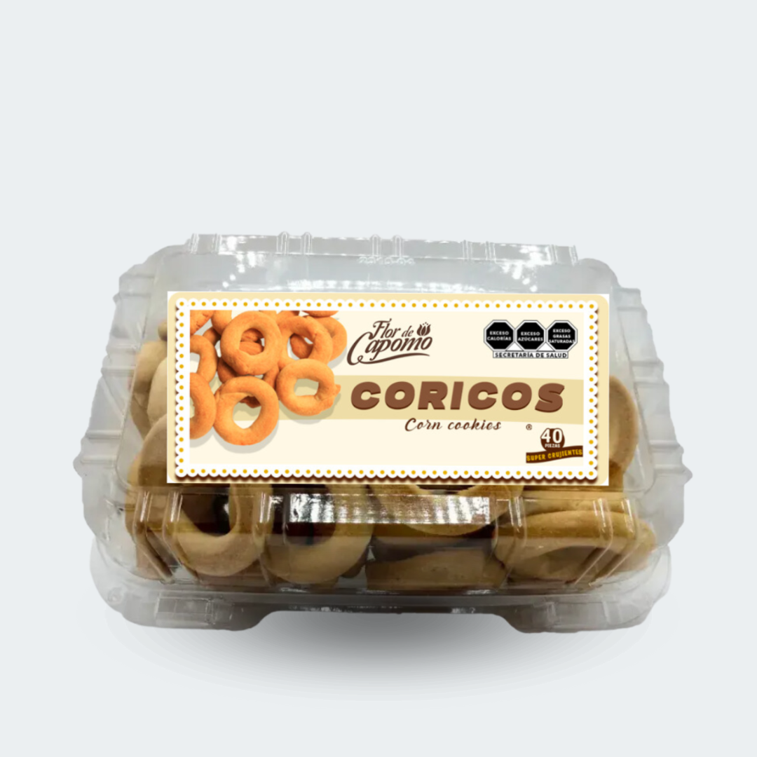 Coricos con 40 piezas