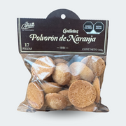 Polvorones de Naranja con 17 piezas