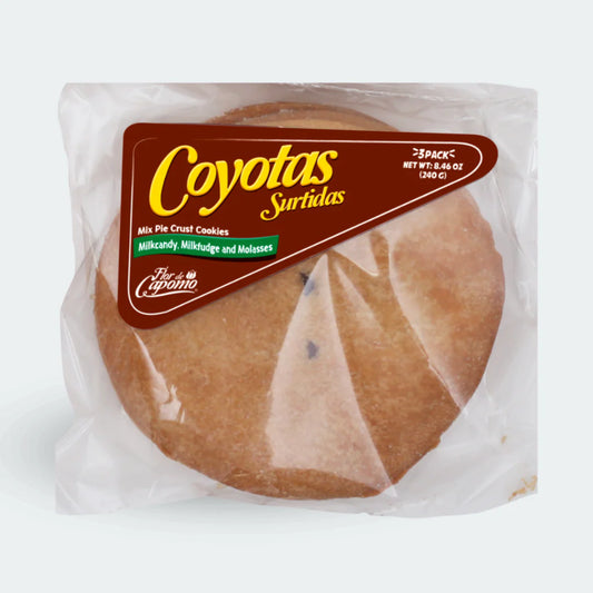 Coyotas Surtidas 3 piezas