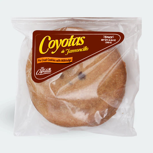 Coyotas Jamoncillo 3 piezas