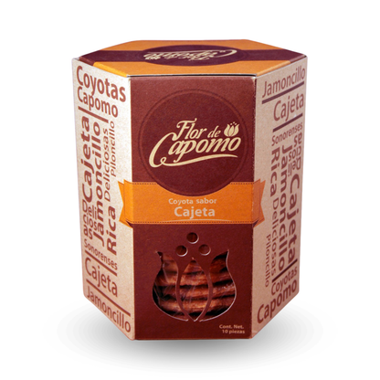 Coyotas de Cajeta 10 piezas