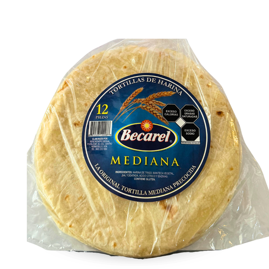 Tortillas de Harina 12 piezas