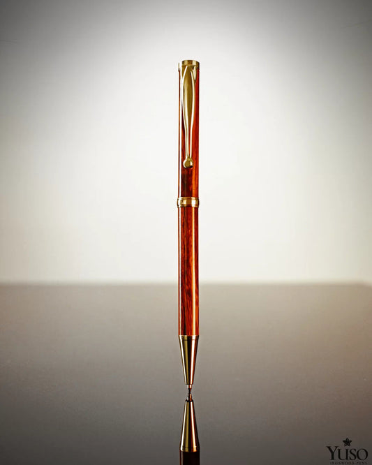 Yuso Ironwood Pen Modelo Hee – Bolígrafo Roller, Color Negro