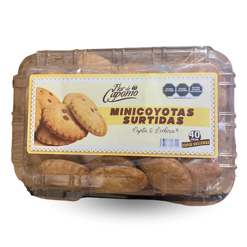 Mini Coyotas Surtidas 40 piezas