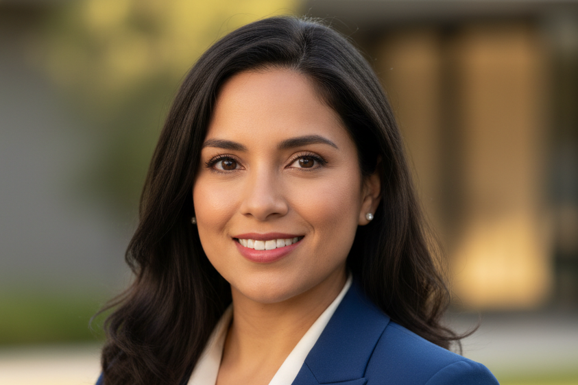 foto de mujer mexicana de perfil 