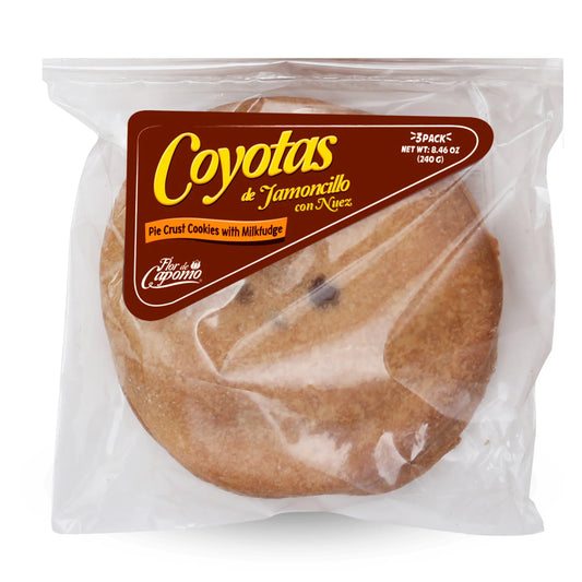 Coyotas Jamoncillo con Nuez 3 piezas