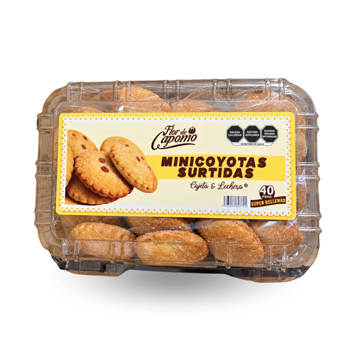 Mini Coyotas Surtidas 40 piezas