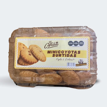 Mini Coyotas Surtidas 40 piezas