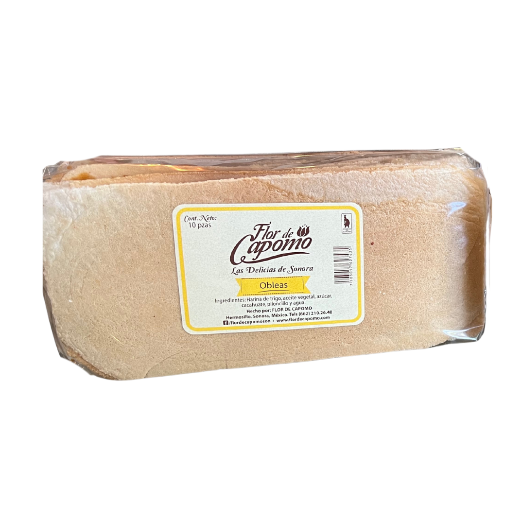 Obleas con 10 piezas