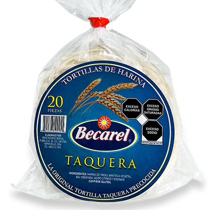 Tortilla Taquera 20 piezas