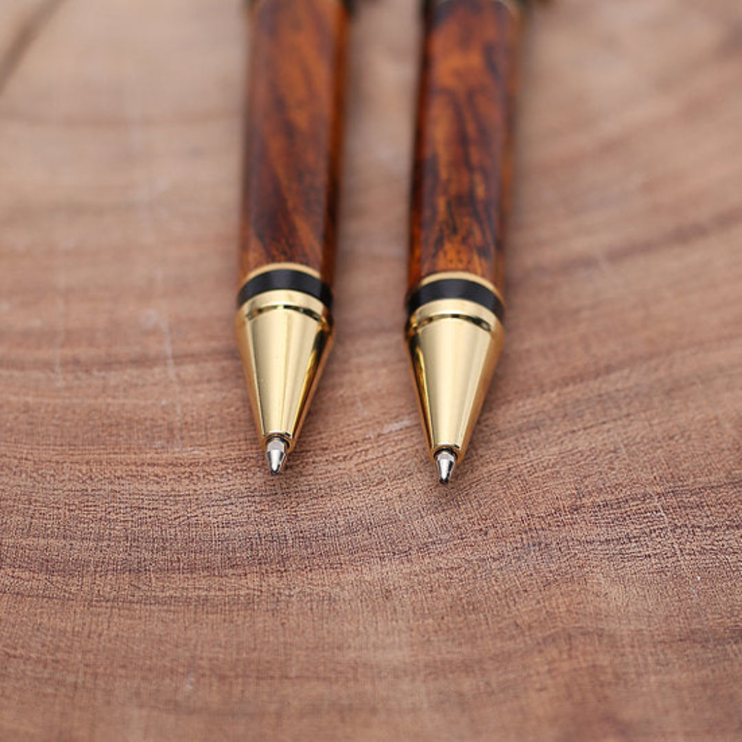 Yuso Ironwood Pen Modelo Zep - Bolígrafo Roller, Color Negro