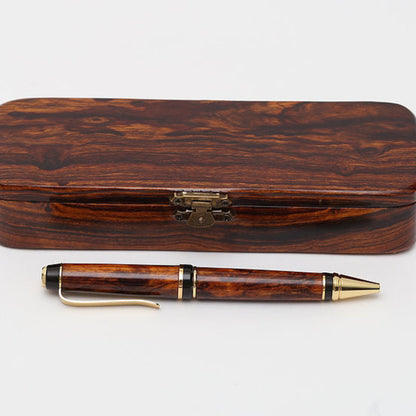 Yuso Ironwood Pen Modelo Zep - Bolígrafo Roller, Color Negro